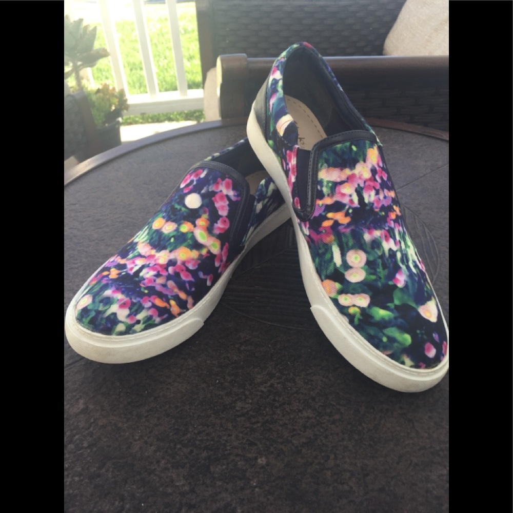 Colorful sneakers by Clarks